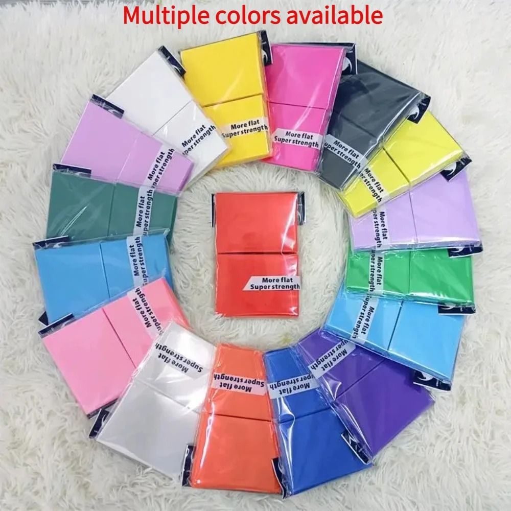 Matte Standard Card Sleeves 100 Pack Trading Card Protectors For TCG And Board Games 5