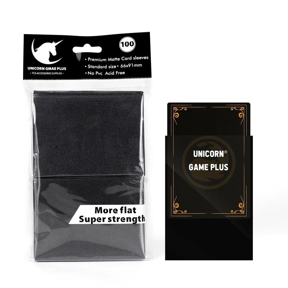 Matte Standard Card Sleeves 100 Pack Trading Card Protectors For TCG And Board Games 7