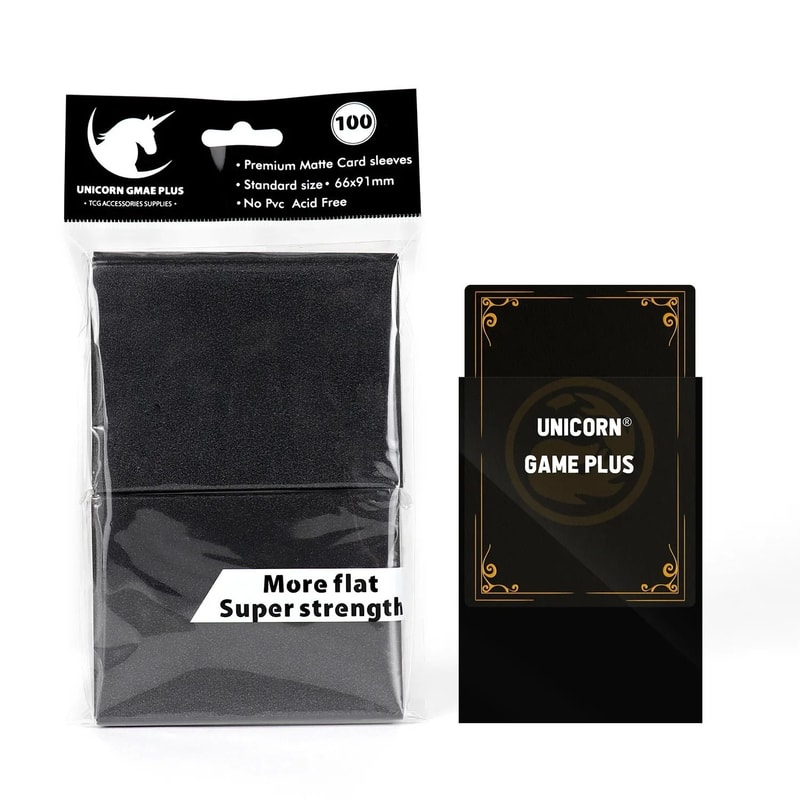 Matte Standard Card Sleeves 100 Pack Trading Card Protectors For TCG And Board Games 7