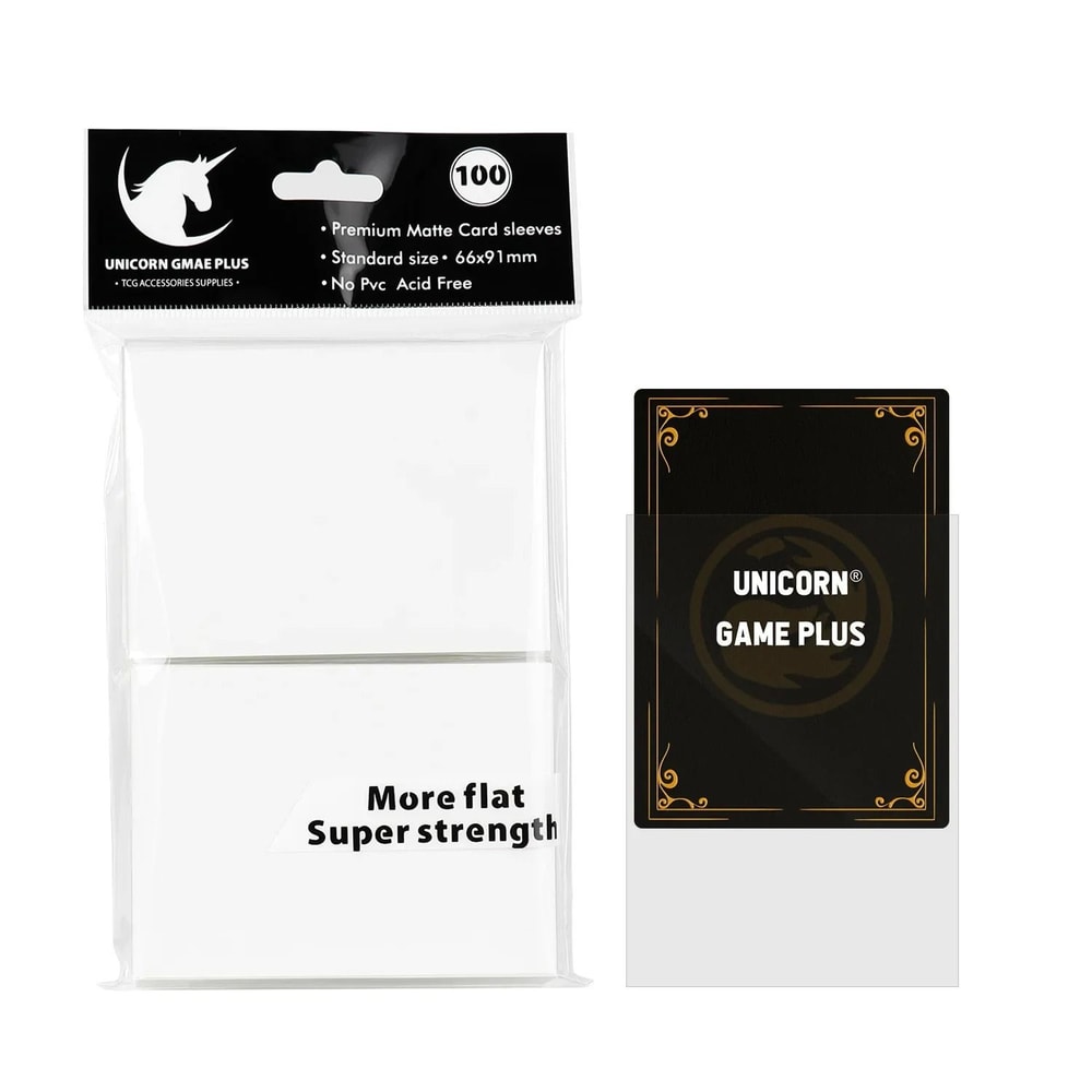 Matte Standard Card Sleeves 100 Pack Trading Card Protectors For TCG And Board Games 8