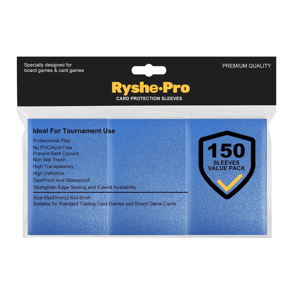 Matte Standard Card Sleeves 100 Pack Trading Card Protectors For TCG And Board Games 27