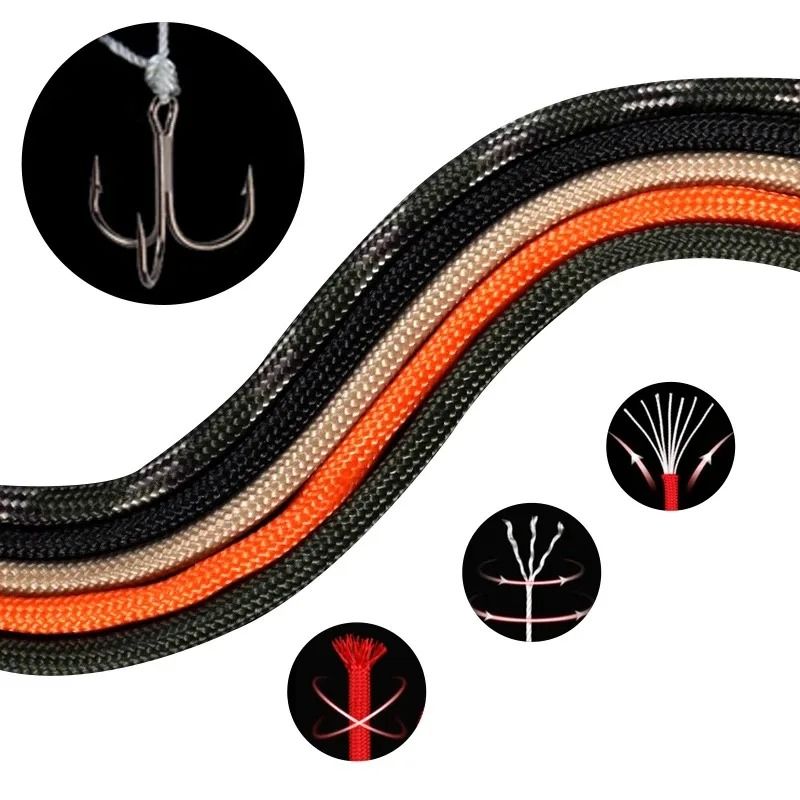 7Core 550 Paracord Rope 4mm Heavy Duty Survival Cord For Camping Hiking And DIY 2