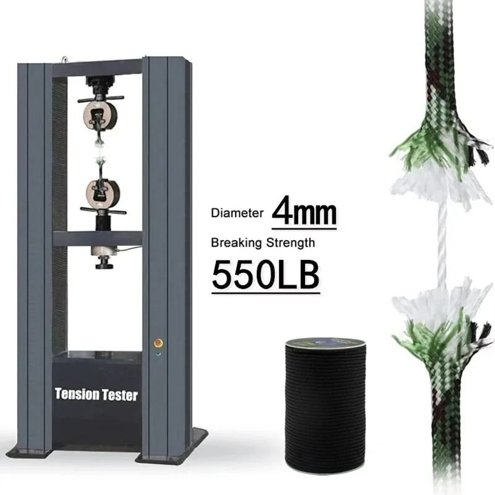 7Core 550 Paracord Rope 4mm Heavy Duty Survival Cord For Camping Hiking And DIY 4