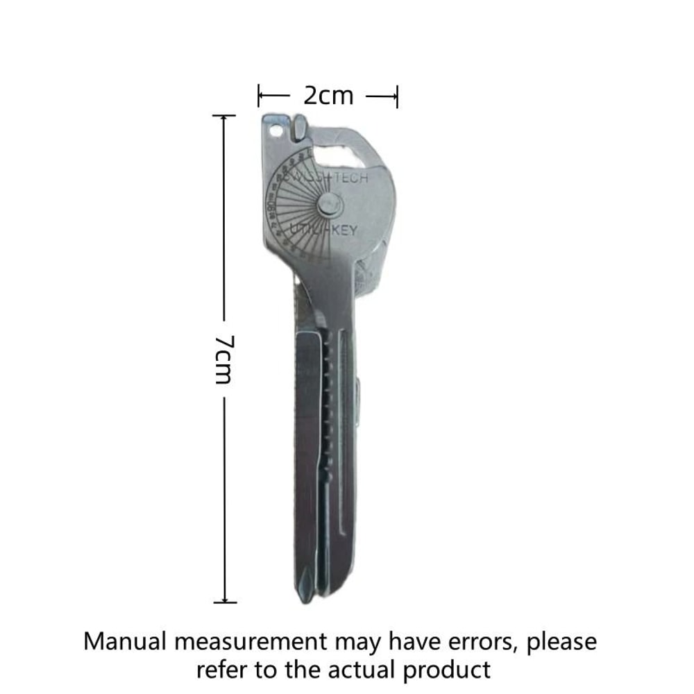 8in1 MultiTool Keychain Compact Survival Utility Tool For Camping And Everyday Use 5