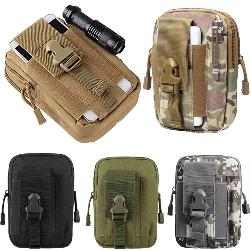Tactical Waist Bag Molle EDC Pouch For Outdoor Hiking And Work 1