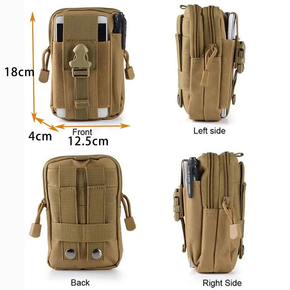Tactical Waist Bag Molle EDC Pouch For Outdoor Hiking And Work 6