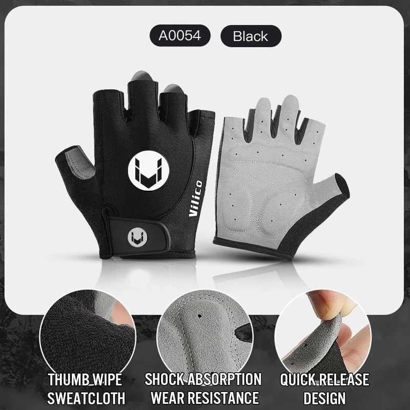 Cycling Anti Slip Full Finger Gloves For MTB And Fitness 11