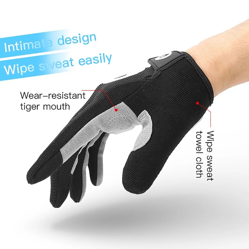 Cycling Anti Slip Full Finger Gloves For MTB And Fitness 2
