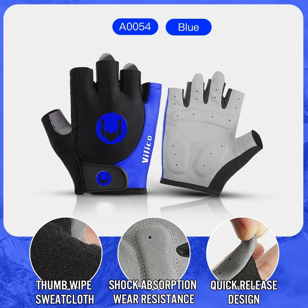 Cycling Anti Slip Full Finger Gloves For MTB And Fitness 6