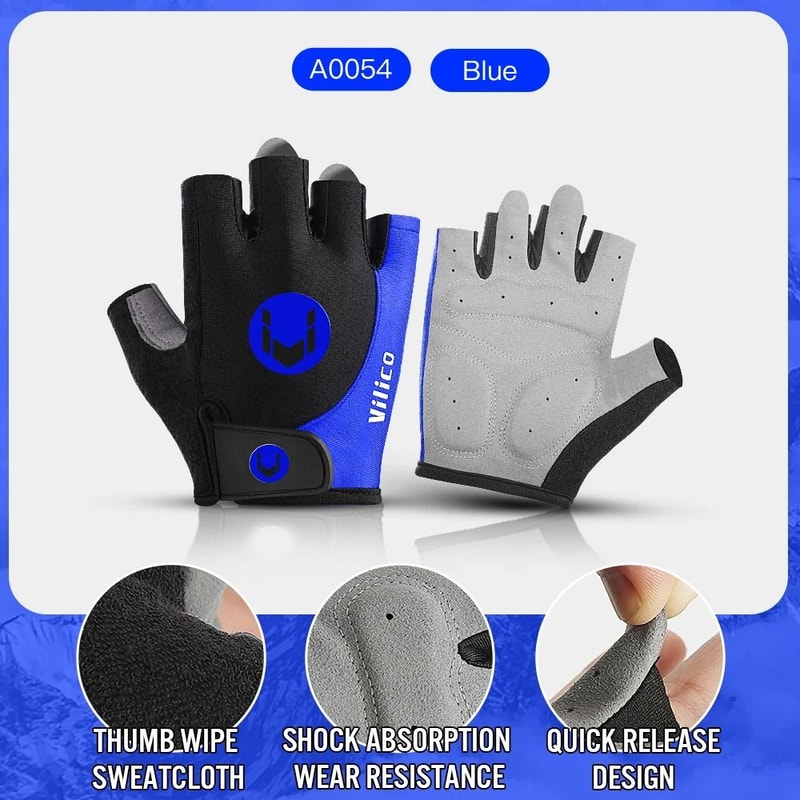 Cycling Anti Slip Full Finger Gloves For MTB And Fitness 6