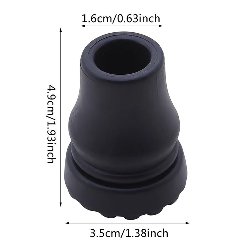 Anti Slip Walking Stick Cane Tip Cover 1622mm 4