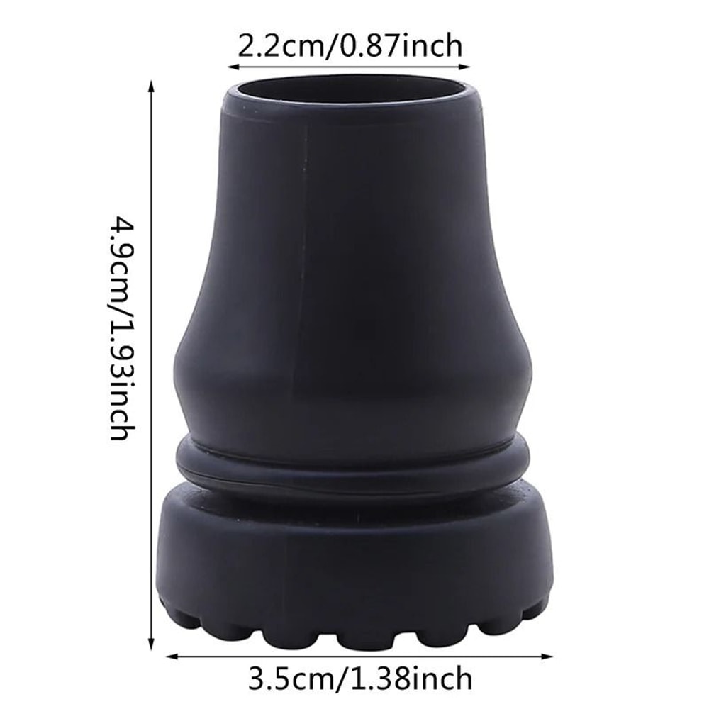 Anti Slip Walking Stick Cane Tip Cover 1622mm 6