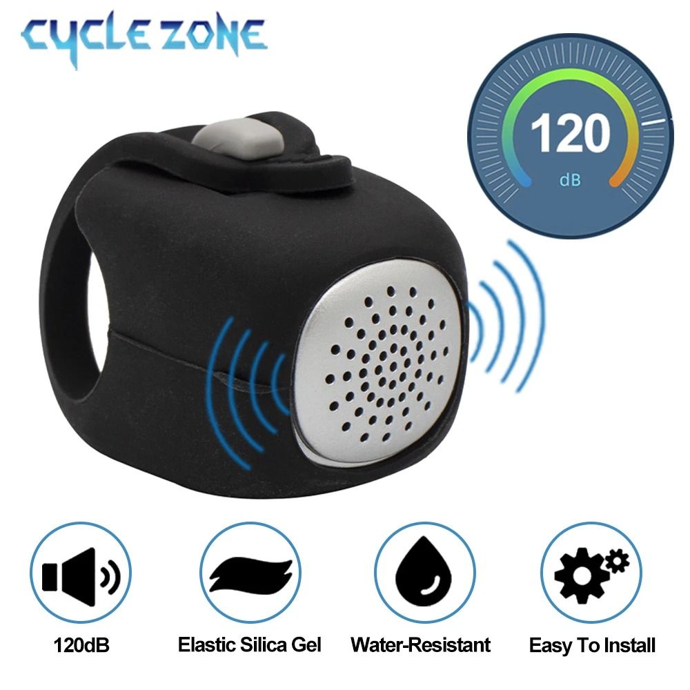 Electric Bicycle Bell With 3 Sound Modes For Safe Riding 1
