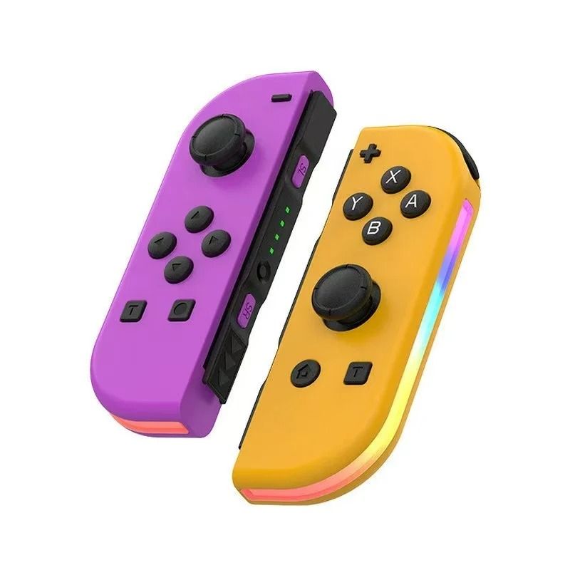 Wireless Joy Con Style Game Controller With RGB Light For Switch 9