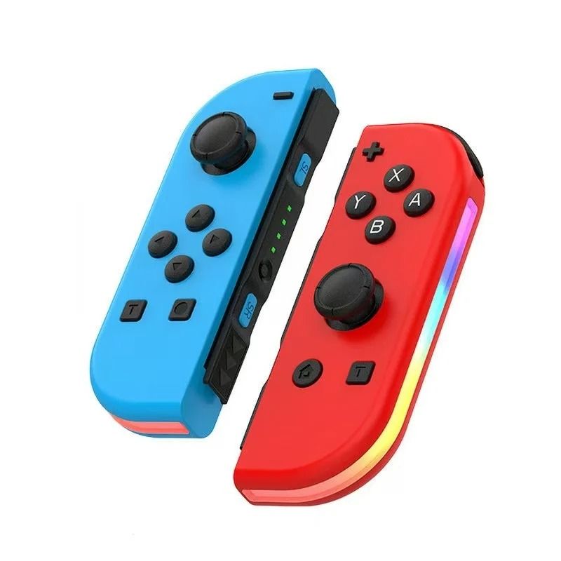 Wireless Joy Con Style Game Controller With RGB Light For Switch 10
