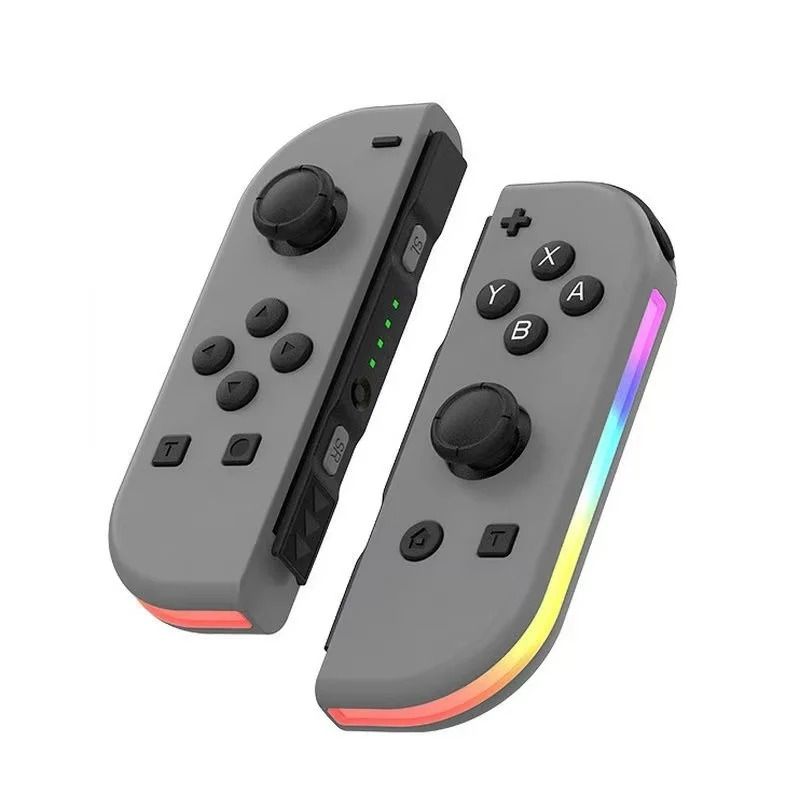 Wireless Joy Con Style Game Controller With RGB Light For Switch 8