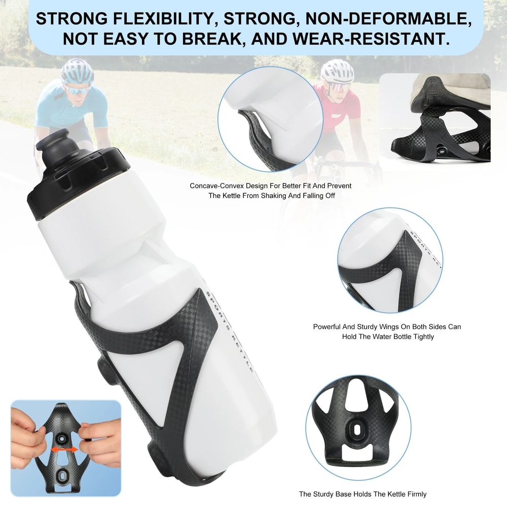Lightweight Bicycle Water Bottle Cage For Road And MTB Bikes 3