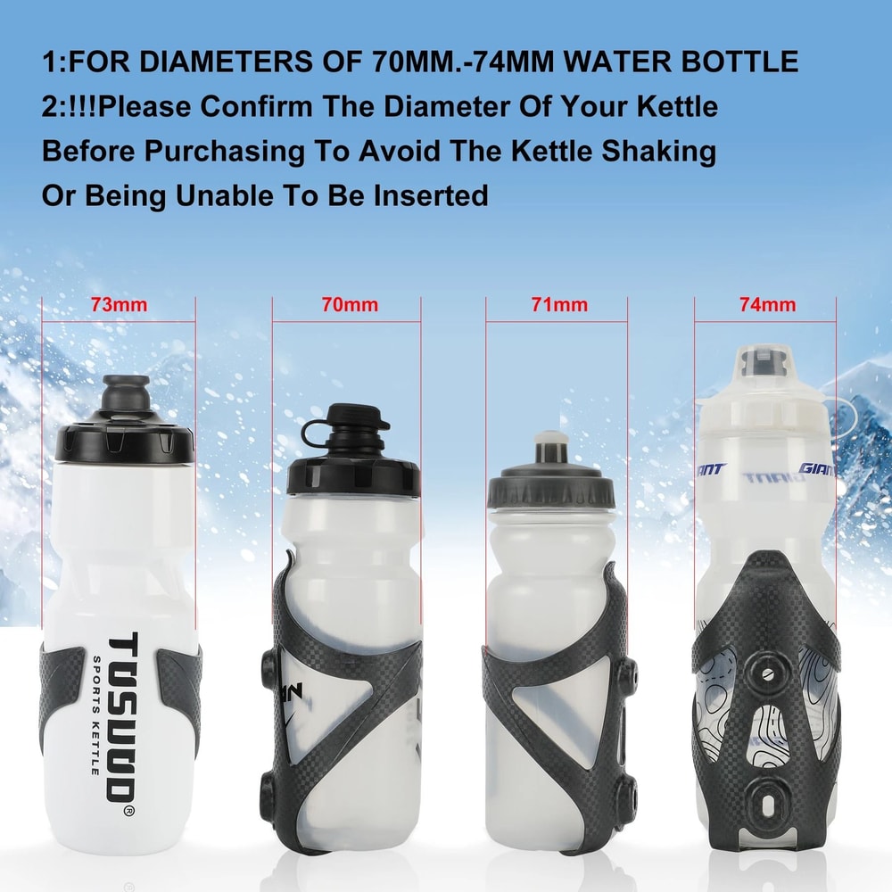 Lightweight Bicycle Water Bottle Cage For Road And MTB Bikes 4