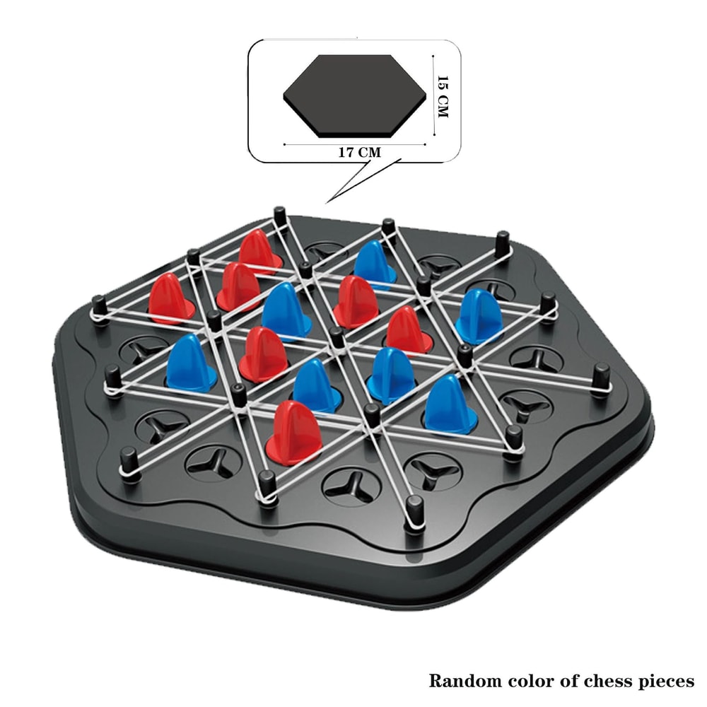 Triangle Strategy Chess Board Game For Kids And Adults 8