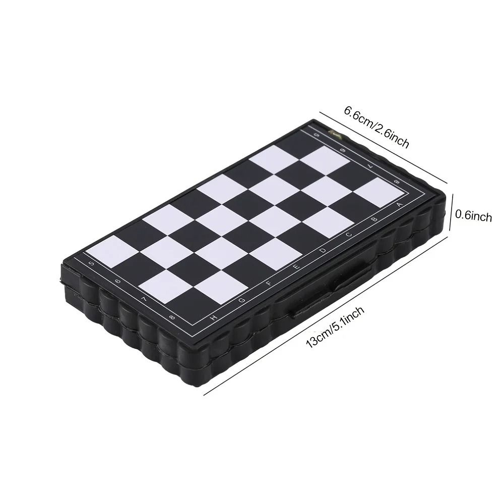 Mini Magnetic Chess Set Folding Portable Board Game 1