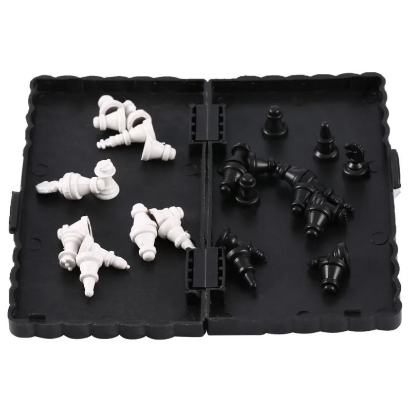 Mini Magnetic Chess Set Folding Portable Board Game 4