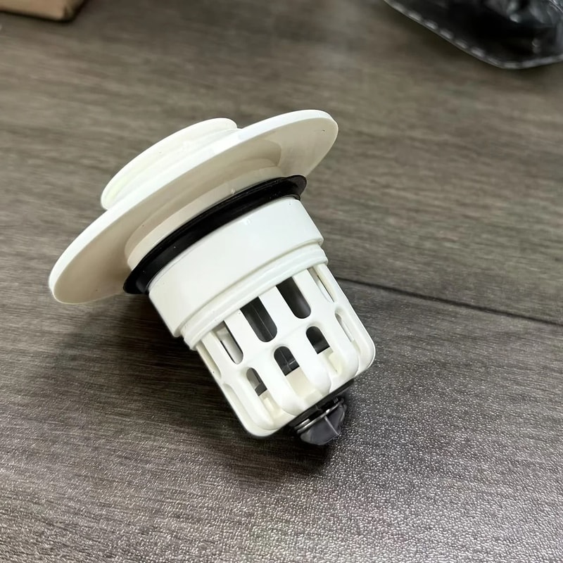 Bathroom Sink PopUp Drain Plug Filter 2