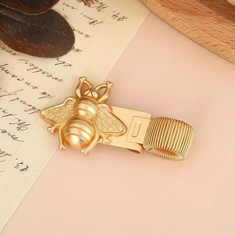InsectThemed Metal Pen Clip With Spring 6