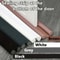 Double Flexible Door Draft Stopper Weatherproof Seal 0