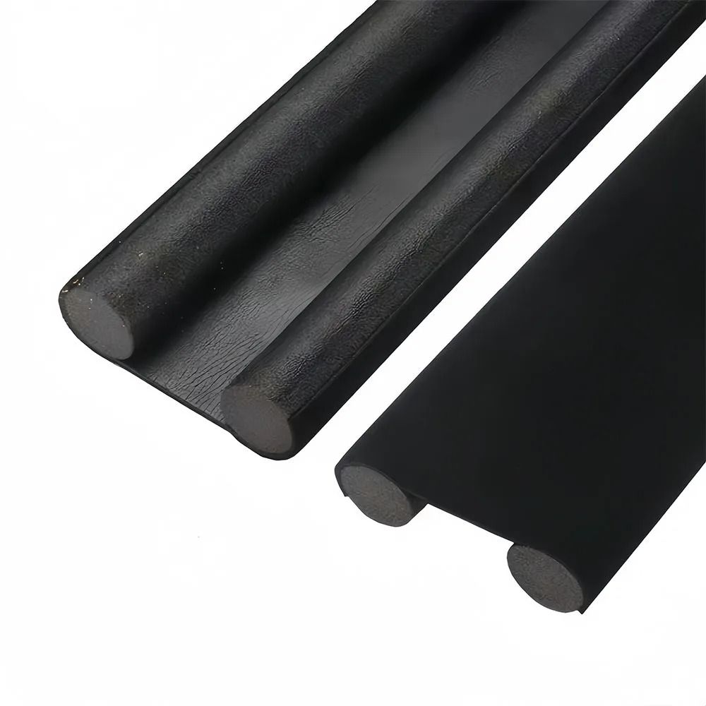 Double Flexible Door Draft Stopper Weatherproof Seal 9