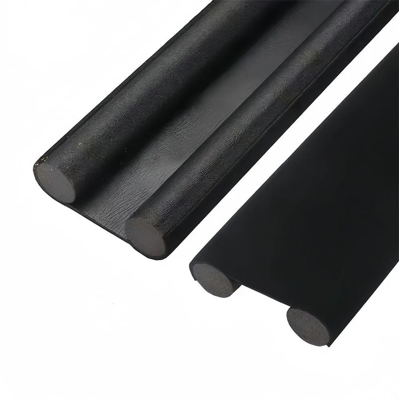 Double Flexible Door Draft Stopper Weatherproof Seal 9