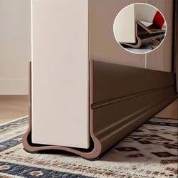 self-adhesive door bottom sealing strip with soundproof felt