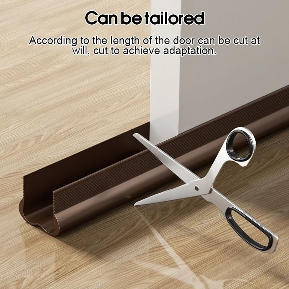 PVC Flexible Door Bottom Sealing Strip Draft Stopper 3