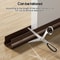 PVC Flexible Door Bottom Sealing Strip Draft Stopper 3