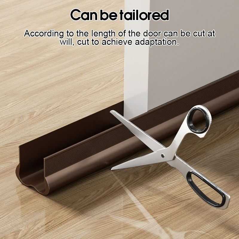 PVC Flexible Door Bottom Sealing Strip Draft Stopper 3