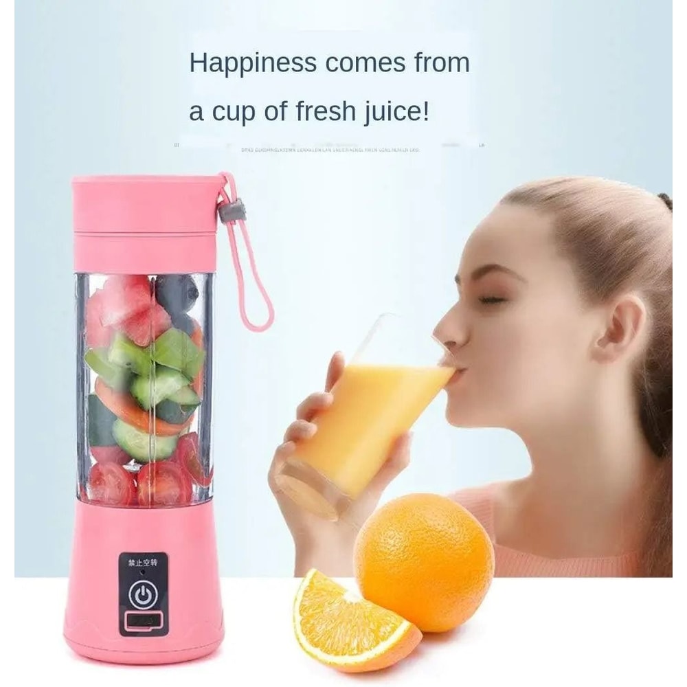 Portable Mini Electric Juicer USB Rechargeable Smoothie Blender 2
