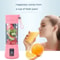 Portable Mini Electric Juicer USB Rechargeable Smoothie Blender 2