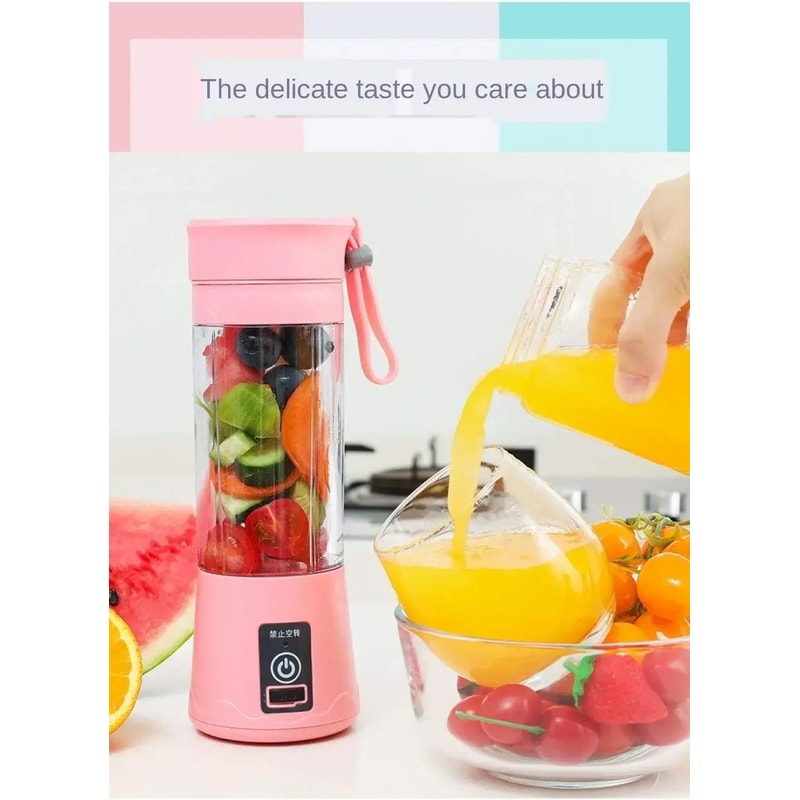 Portable Mini Electric Juicer USB Rechargeable Smoothie Blender 3