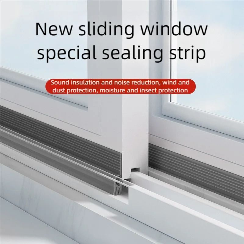 TPE Sliding Window And Door Seal Strip Triple Soundproof Tape 1