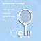 5in1 USB Rechargeable Electric Mosquito Swatter Racket 5