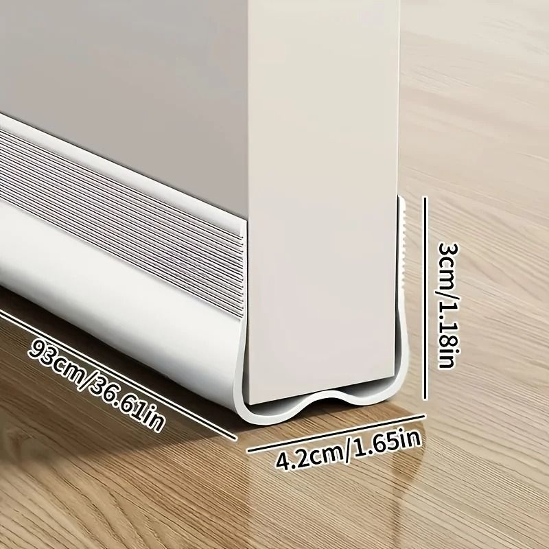 PVC Flexible Door Bottom Seal Strip Draft Stopper 4