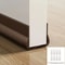 PVC Flexible Door Bottom Seal Strip Draft Stopper 7