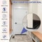 Adjustable Door Gap Weather Strip Triple Seal Bottom Draft Stopper 5