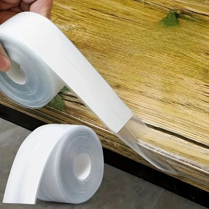 Transparent Waterproof PVC Sealing Tape For Bathroom And Kitchen 2