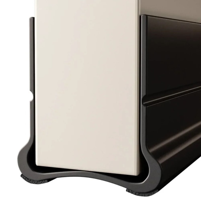 PVC Door Bottom Seal Strip Self Adhesive Weatherproof Design 5