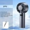 High Speed Handheld Cooling Fan With Ice Compress And LED Display 9