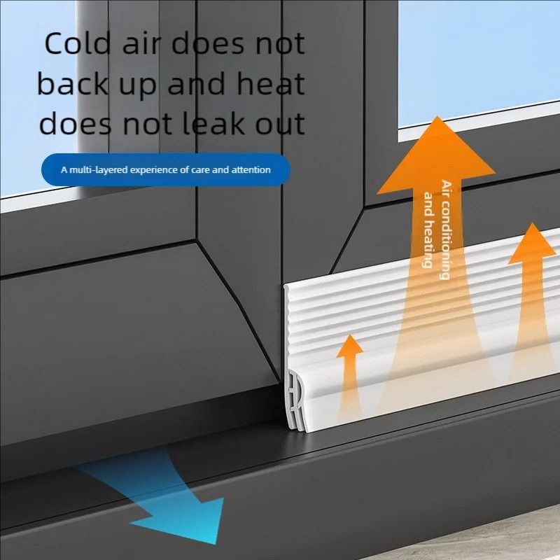 Triple Soundproof Window Seal Strip Self Adhesive Design 2