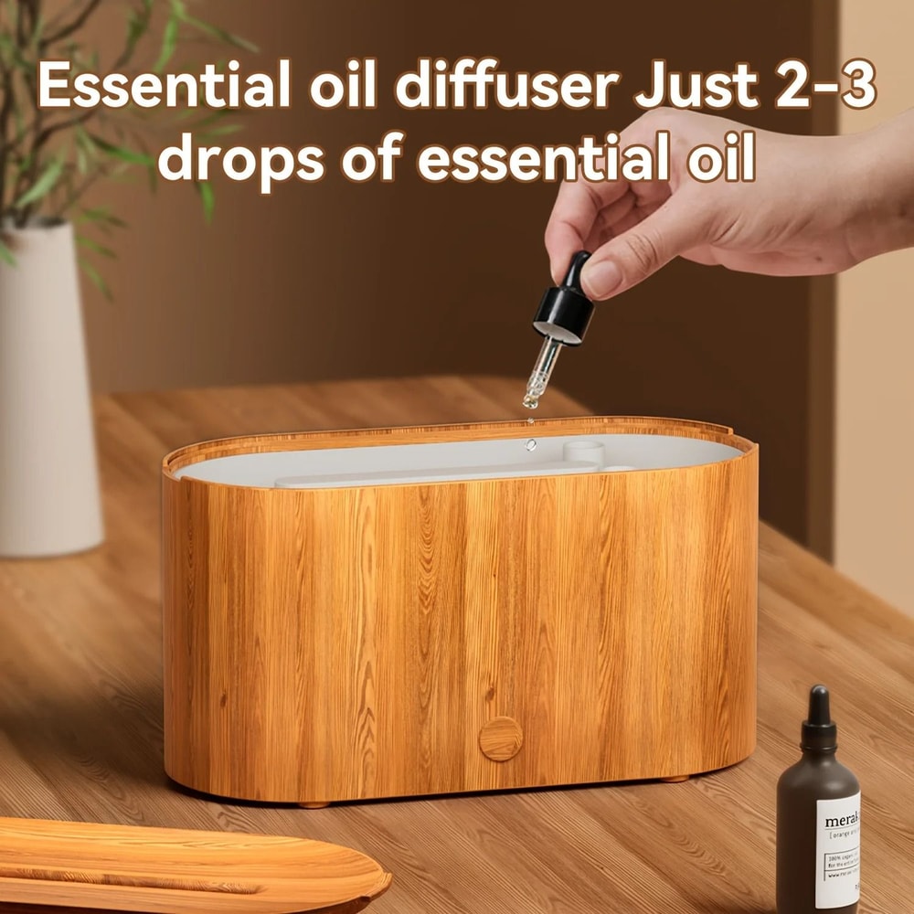 Mini Flame Aromatherapy Diffuser With Timer And Color Light 3