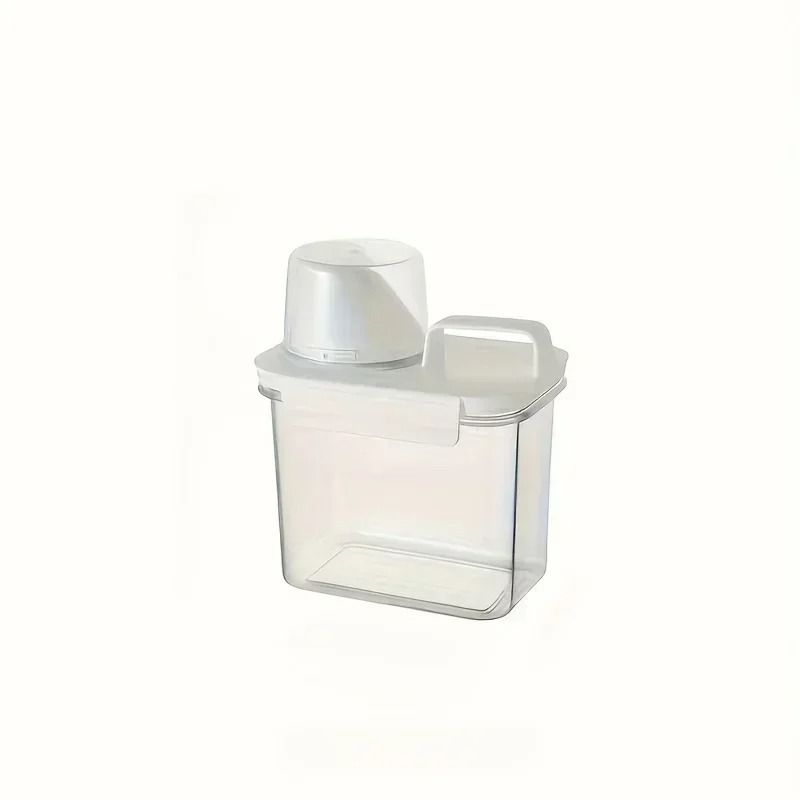 Airtight Laundry Powder Dispenser With Measuring Cup 5