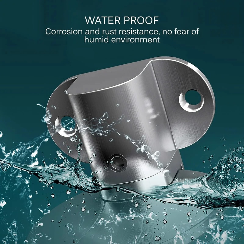 Adjustable Invisible Magnetic Door Stopper Punch Free Design 3