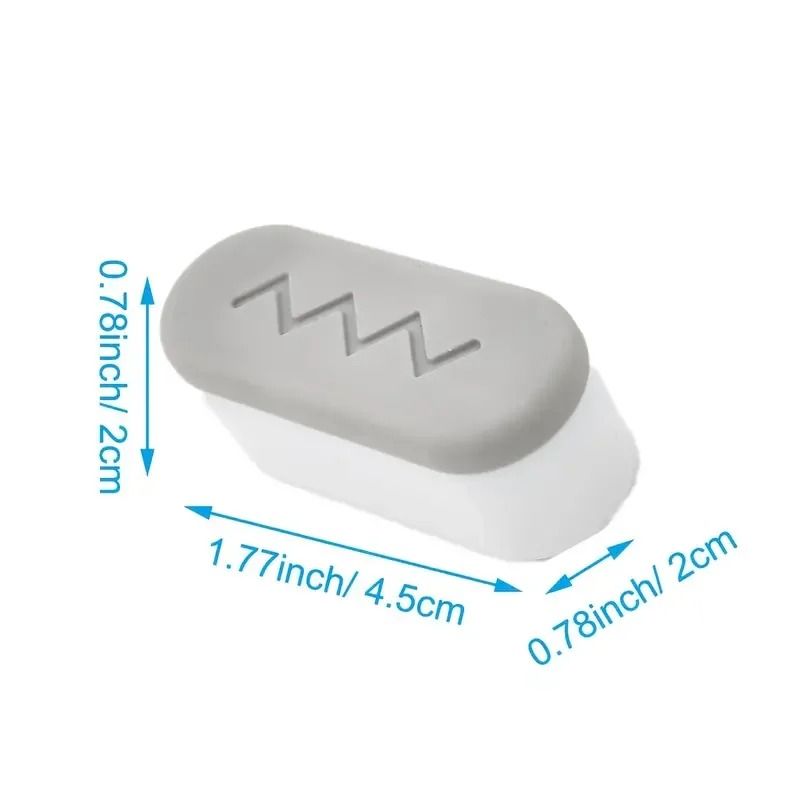 Toilet Seat Bumper Pads With Strong Adhesive 4 Piece Set 3